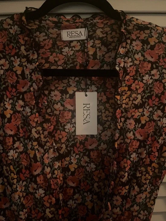 RESA LENNON Floral  Maxi Dress S - Picture 2 of 3